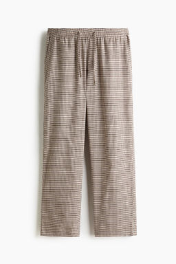 Pantal?n de franela Relaxed Fit