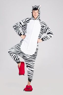 Пижама кигуруми Зебра