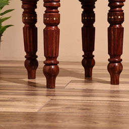 Столик кофейный, 38×38×38 см, дерево шишам