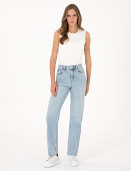 A__k Mavi Straight Fit Jean Pantolon