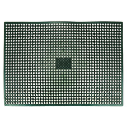 Коврик пластмассовый Травка 38х58см, темно-зеленый (Россия)