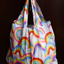 Сумка шоппер Rainbow, white