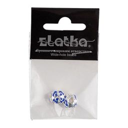 Бусина Zlatka латунь PDR-05 5 х 2 шт №02 Цветок  фото 4