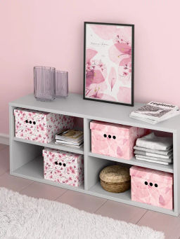 VAL HS-BC-4Smix Короба картонные, 25*33*18.5 см, набор 4 шт., 2 цвета, HERBARIUM SAKURA, шт - Valiant фото 7