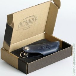 Мужская кожаная ключница Dierhoff Д 6010-922  фото 4