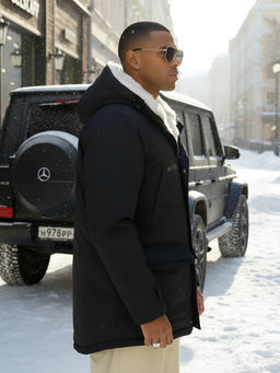 Парка мужская зимняя удлиненная с мехом - Mtforce фото 18