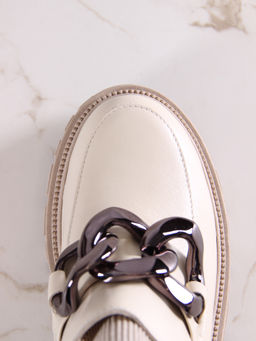 Ботинки EDART 348.21153be. beige/байка