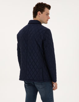 Lacivert G_mlek Yaka Mont - Pierre cardin фото 5