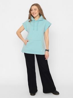 CRB wear/FSSW 60251-43 Жилет женский,голубой/Ex.Cherubino  фото 2