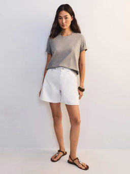 Базовая футболка из хлопка REGULAR0526-150 / Zarina