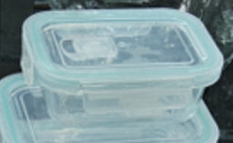 Контейнер прямоугольный, крышка с клапаном 1040 мл, стекло / RS-1040 /уп 24/