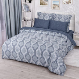 Постельное белье Инсайт (сатин Россия) 1,5 сп./Пододеяльник (молния): 1 шт. - 215*145; Простыня: 1 шт. - 215*150; Наволочка (клапан, ушки): 2 шт. - 70*70 Россия - Артпостель фото 2