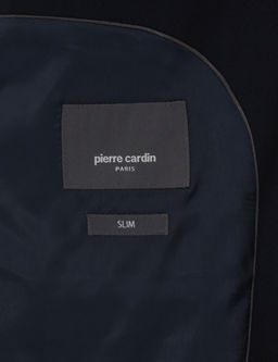 Lacivert Slim Fit Tak_m Elbise