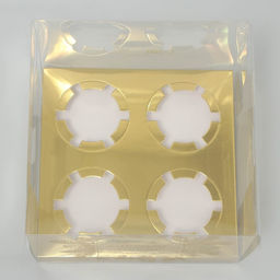 Цена за 5 шт. Коробка для капкейка «С Новым годом», 16×16×11.5 см