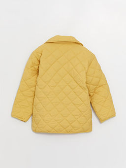 G?mlek Yaka Kapitone K?z ?ocuk Mont - Waikiki фото 3