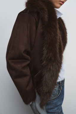 DOUBLE-FACED COAT ZW COLLECTION - Zara фото 13