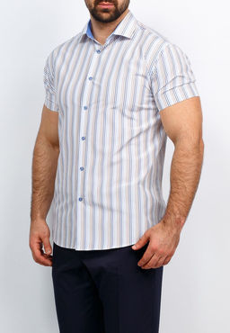 Сорочка мужская короткий рукав GREG 121/109/031/Z/1  фото 9