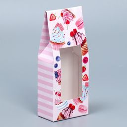 Цена за 5 шт. Коробка складная Для тебя, 6 14,5 3,5 см