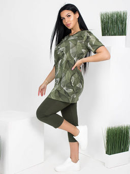 Костюм Марго (зеленый/зеленый)