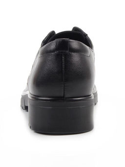 03-DYL85-1 BLACK Полуботинки женские (натуральная кожа)