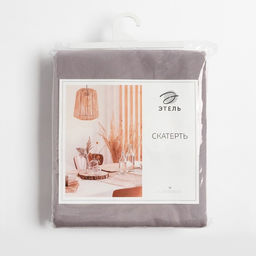 Скатерть Этель «Kitchen» 150×250 см, цвет сиреневый, 100% хлопок, саржа 220 г/м²