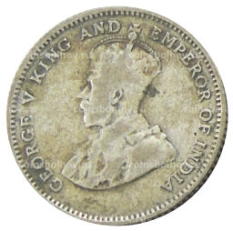 Монета 10 центов 1926 года Стрейтс Сетлментс