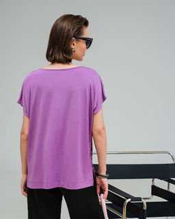 Футболка с шелковой полкой