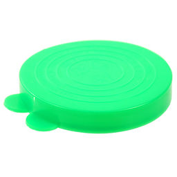 Крышка полиэтиленовая хозяйственная д82мм - классическая, Люкс, набор 10шт, цвета микс (Россия) - Домашняя мода фото 3