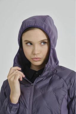 Куртка с флисом Фиолетовый