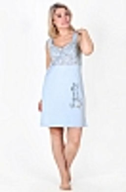 Сорочка Дора С-264А (42-56) кулирка - Лотос фото 12