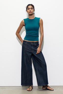 SLEEVELESS KNIT TOP - Zara фото 18