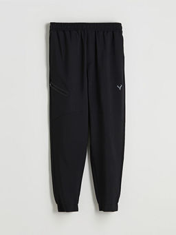 Beli Lastikli Bask?l? Erkek Jogger E?ofman Alt?