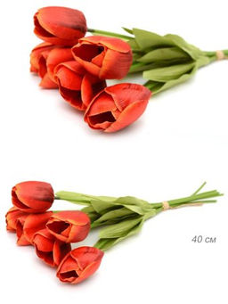 Цветок искусственный Тюльпан 40 см / W91004 /уп 6/12/1200/ - Галеонтрейд фото 5