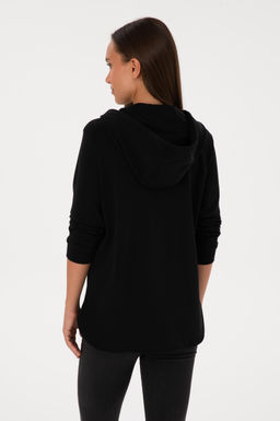 Kad_n Siyah Basic Sweatshirt Sepette S_rpriz _ndirim - U.s. polo assn фото 5