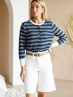 Кардиган тонкой вязки из вискозы - Vilatte фото 4