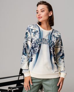 Свитшот с начесом SDN001 - Sahar art lab фото 3
