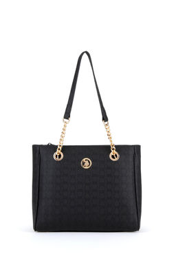 Женская черная сумка через плечо Неожиданная скидка в корзине - U.s. polo assn фото 3