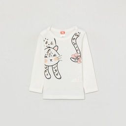 CRB wear/CWNG 62943-21-299 Джемпер для девочки, экрю/Ex.Cherubino  фото 2