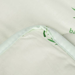 Одеяло облегчённое Адамас Бамбук, размер 140х205 5 см, 200гр/м2, чехол тик  фото 3