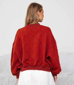 Бомбер #КТ9120 (3), кирпичный - Dommod фото 3