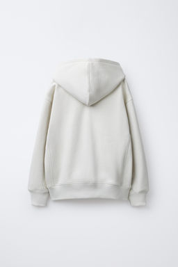 SPORTY HOODIE WITH SLOGAN PRINT - Zara фото 2