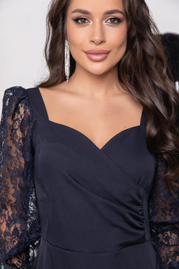 Платье "Ночь нежна" (синее) П7511