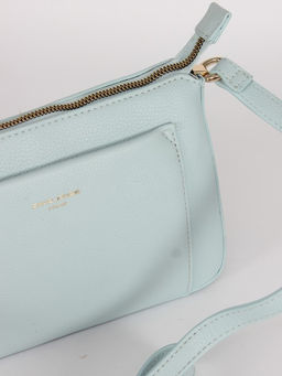 Сумка женская искусственная кожа DJ-СМ 7336-STARLIGHT BLUE, 1отд, плечевой ремень, голубой SALE 263896 - Adelia фото 8