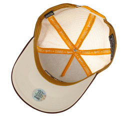 Бейсболка DJINNS арт. HFT Coffee Club (коричневый / белый)