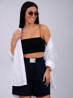 Шорты Сати, сатин хлопок 97% - Малина фото 53