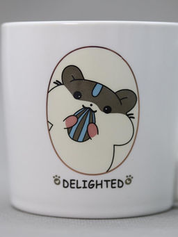 Кружка Delighted hamster, brown (360 ml)