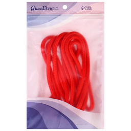 Скакалка гимнастическая Grace Dance, 3 м, цвет красный фото 3