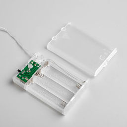 Гирлянда Нить 2 м, IP20, прозрачная нить, 20 LED, свечение тёплое белое, 2 режима, AAх3 - Luazon lighting фото 4