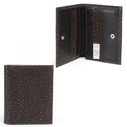 Портмоне мужское Croco-ПР-904 натуральная кожа 3 отд, 3 карм, коричневый буфало винтаж (500) 236035
