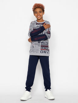 CRB wear/CWJB 70452-41-388 Брюки для мальчика,темно-синий/Ex.Cherubino  фото 4